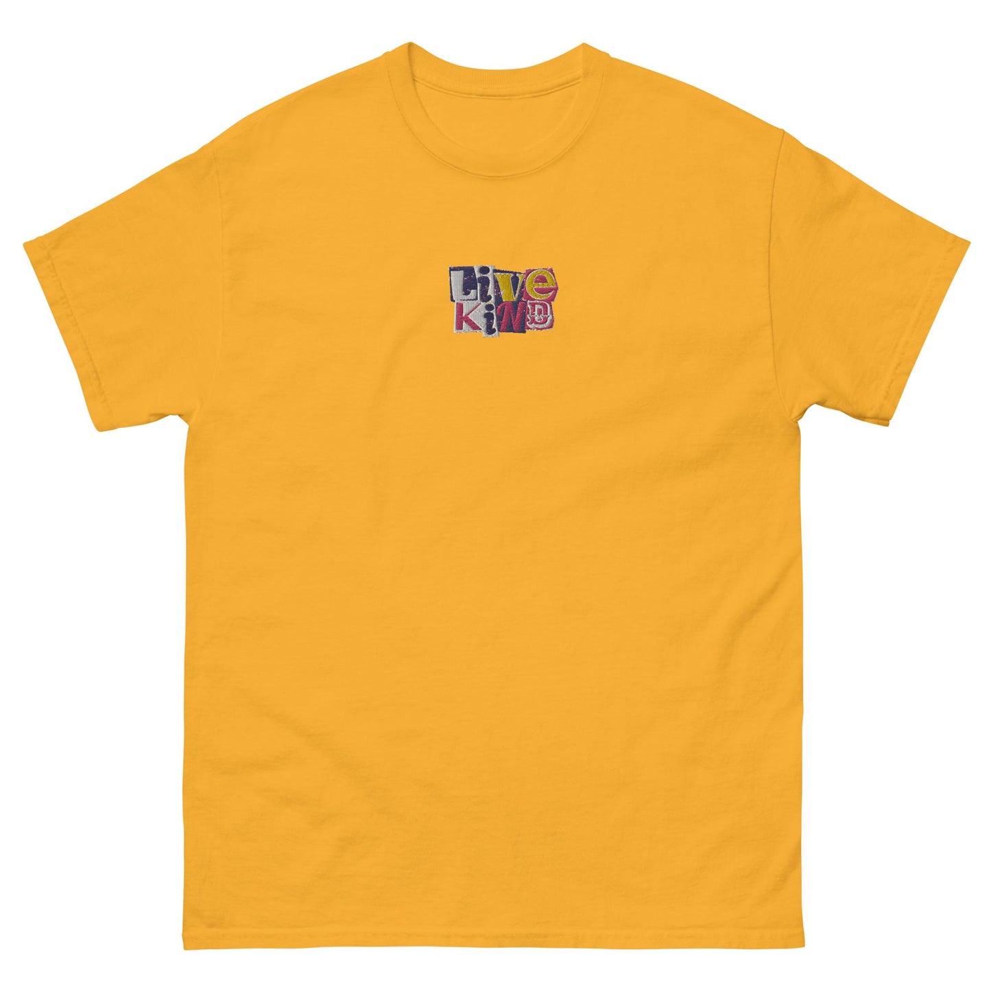 Embroidered "Scrapbook"  T Shirt