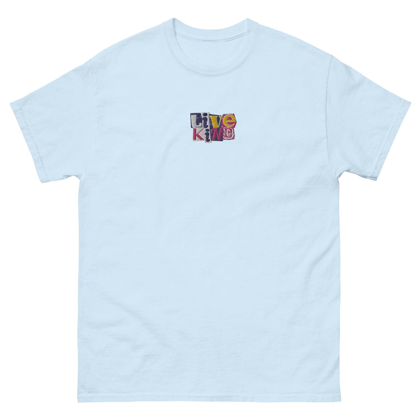 Embroidered "Scrapbook"  T Shirt