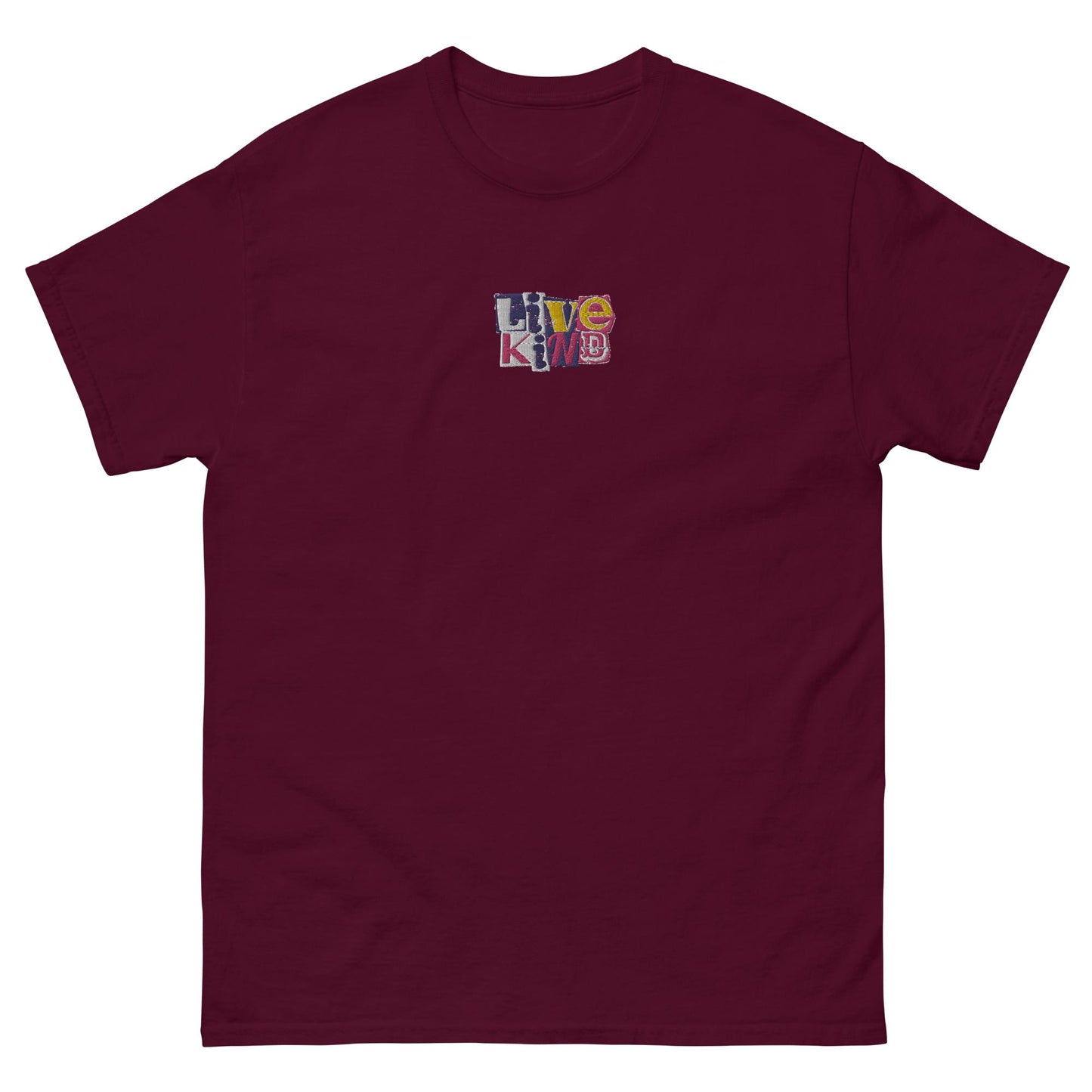 Embroidered "Scrapbook"  T Shirt