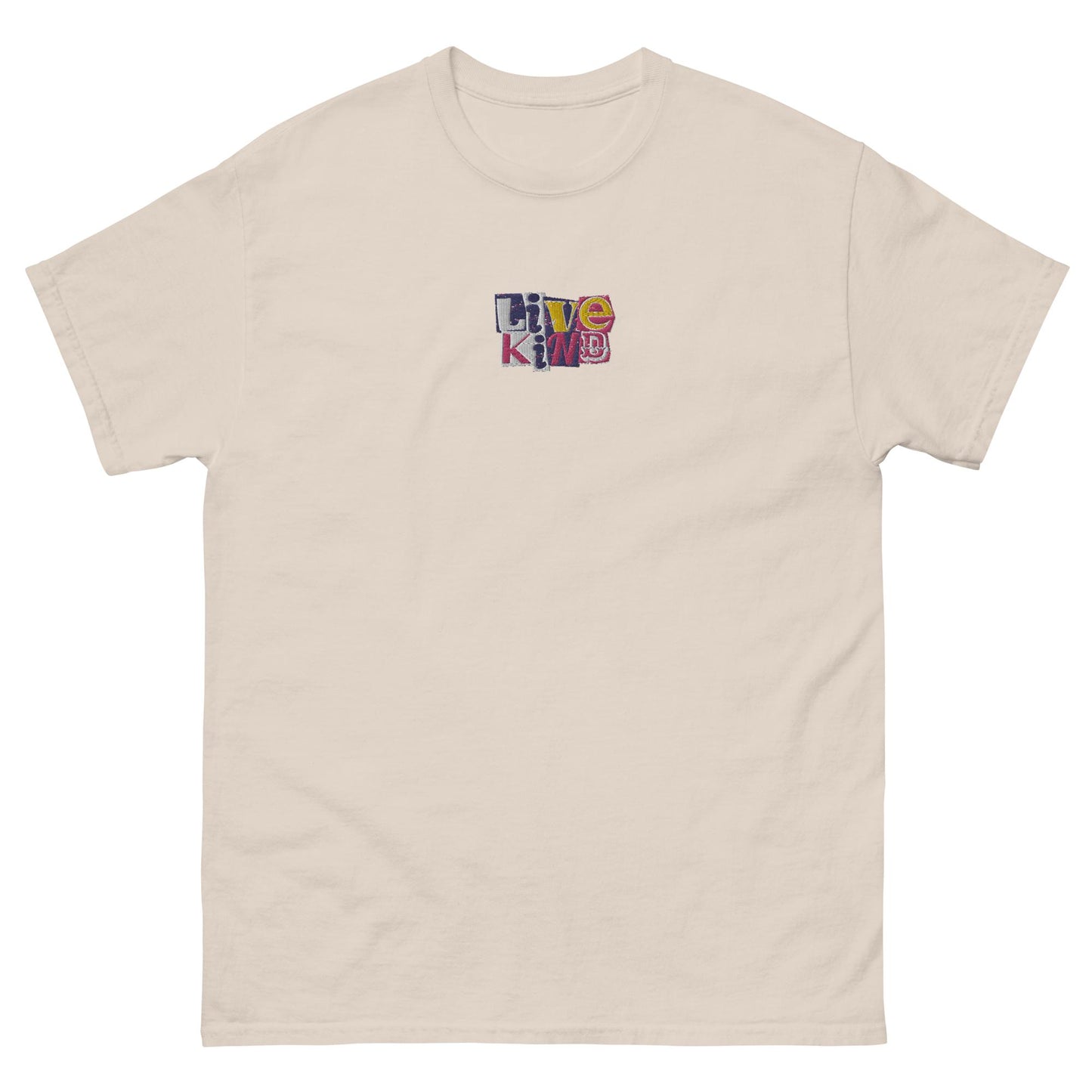 Embroidered "Scrapbook"  T Shirt