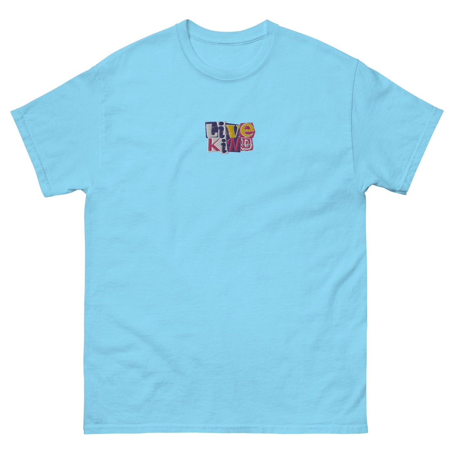 Embroidered "Scrapbook"  T Shirt