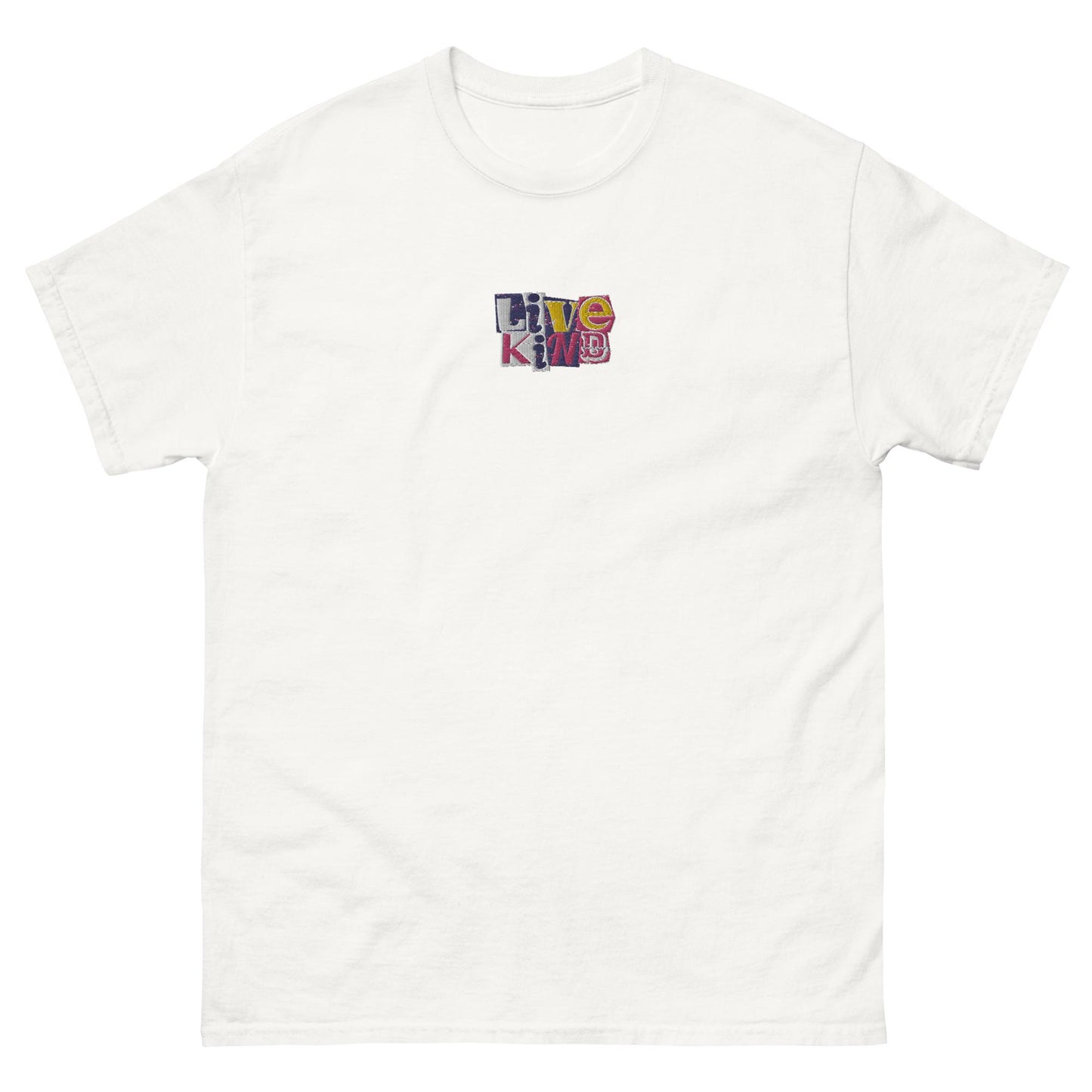 Embroidered "Scrapbook"  T Shirt